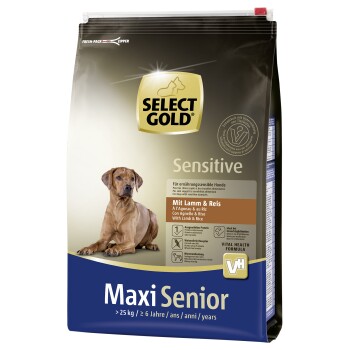 SELECT GOLD Sensitive Senior Maxi Lamm & Reis 4 kg
