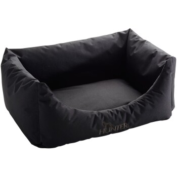 Hunter Hundesofa Gent Antibakteriell schwarz M