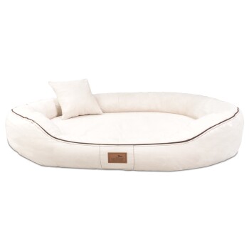 ® Orthopädisches Hundebett Maddox Soft Editon Hundesofa creme 1,5 m, 25 cm, 1 m