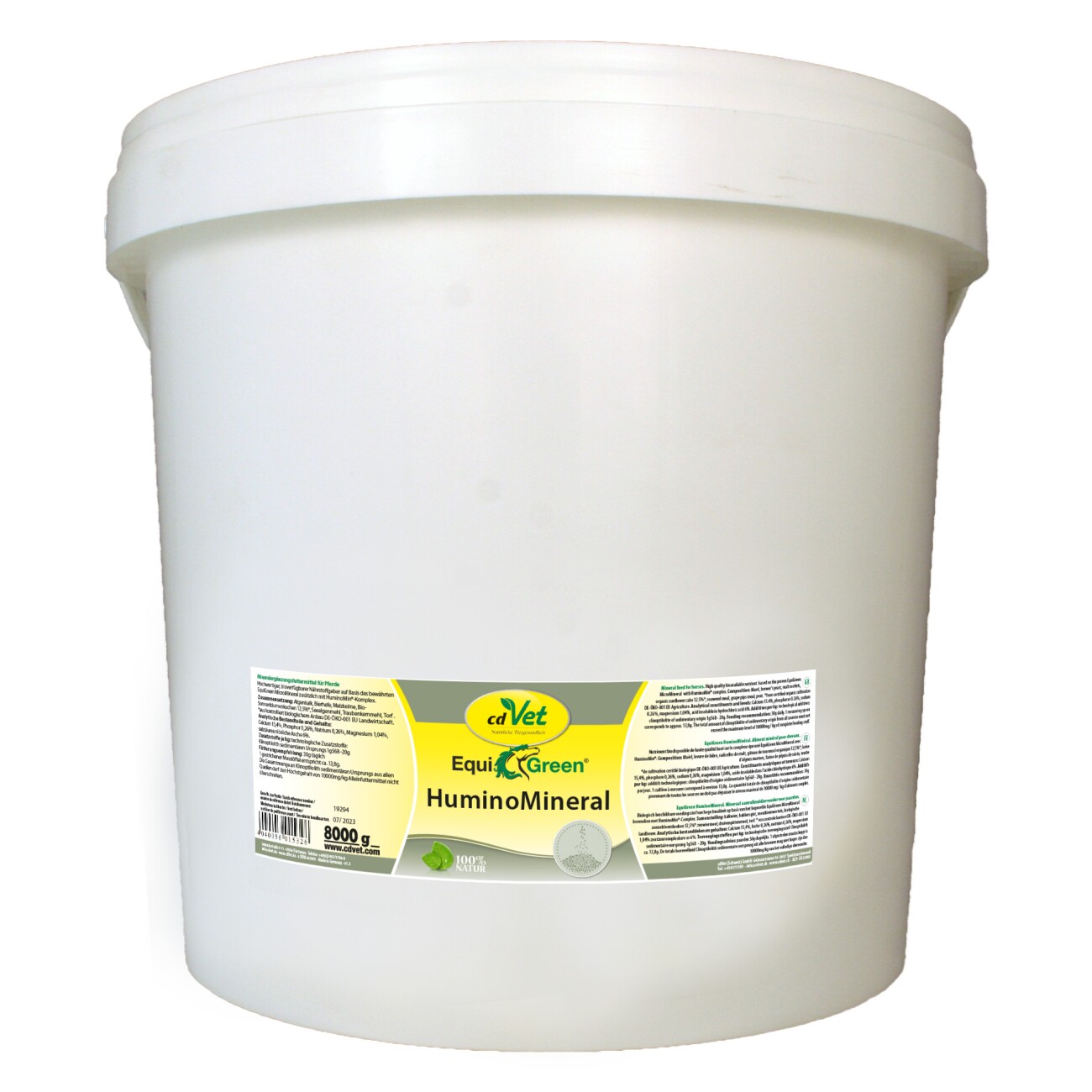 Germany product data sample: cdVet HuninoMineral 8 kg