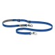 Blaue Hundeleine von Ruffwear, mit einem strapazierfähigen Design, Metallclips und einem gepolsterten Griff für Komfort.