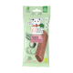 VegDog Dentals XL vegane Hundekaustücke, hellgrüne Packung mit Hundeillustration und Aufschrift "Do good. Feed better.", 2x.