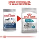 Porównanie opakowań karmy dla psów Royal Canin Joint Care: duży pies po lewej, husky po prawej, z tekstem "Eases Movement" i "97% owners satisfied."