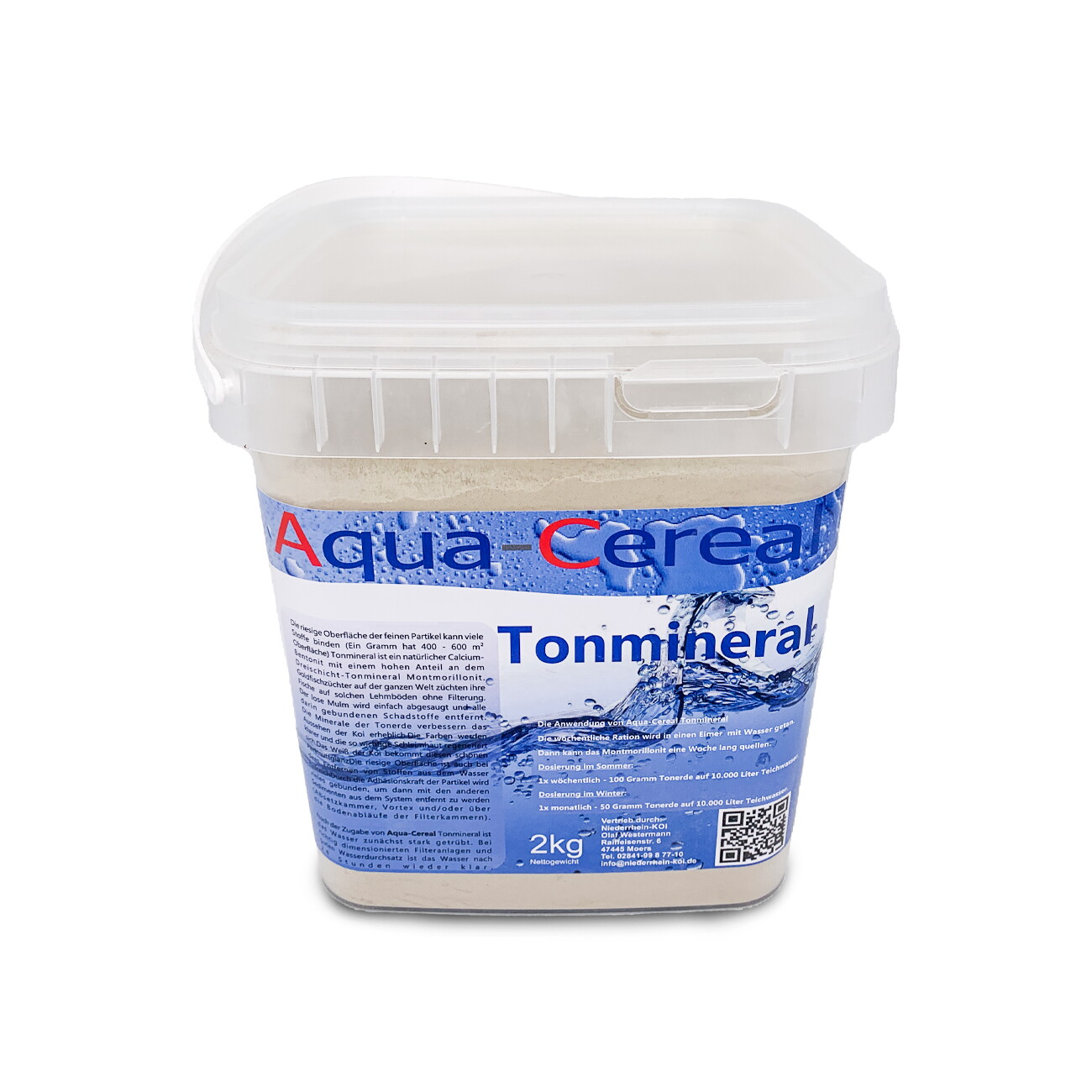 Aqua-Cereal Tonmineral 2kg