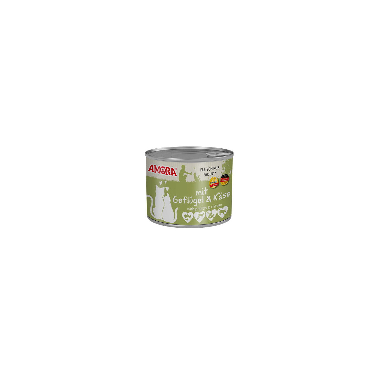 Amora Cat Pur 6x200g Geflügel