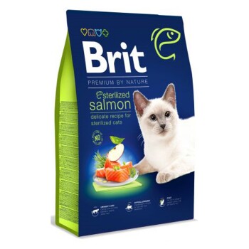 Premium Cat Sterilized Salmon 8 kg