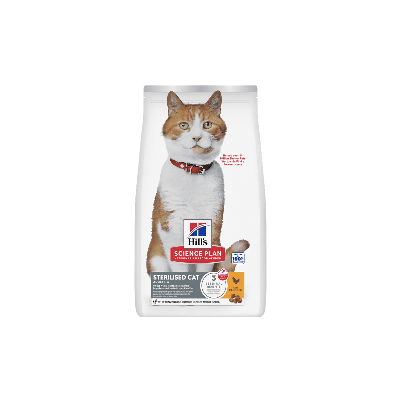 Hill's Science Plan Trockenfutter Katze, Adult, Sterilised mit Huhn 10 kg