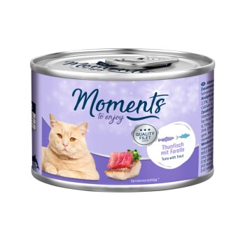MOMENTS Adult 6x140g Thunfisch mit Forelle