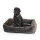 Hundebett MAYFAIR schiefergrau L