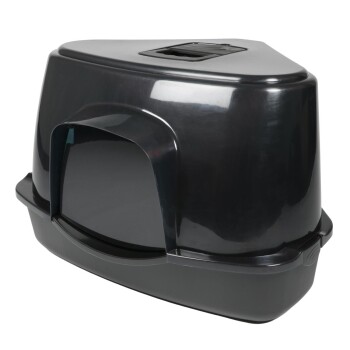 Katzentoilettenhaus schwarz Prism L