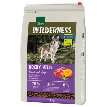 WILDERNESS Mini Rocky Hills bœuf et chèvre 4 kg