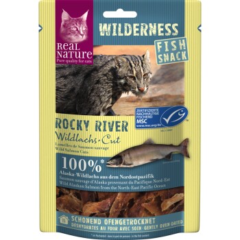 REAL NATURE WILDERNESS Fish-Snack 35g Rocky River, Fisch & Meeresfrüchte