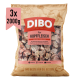 DIBO Kopffleisch-Hundefutterverpackung, mit gemischtem Kopf-Fleisch, 2000 g, mit Text, der ausgewogene Ernährung für gesunde Knochen hervorhebt.
