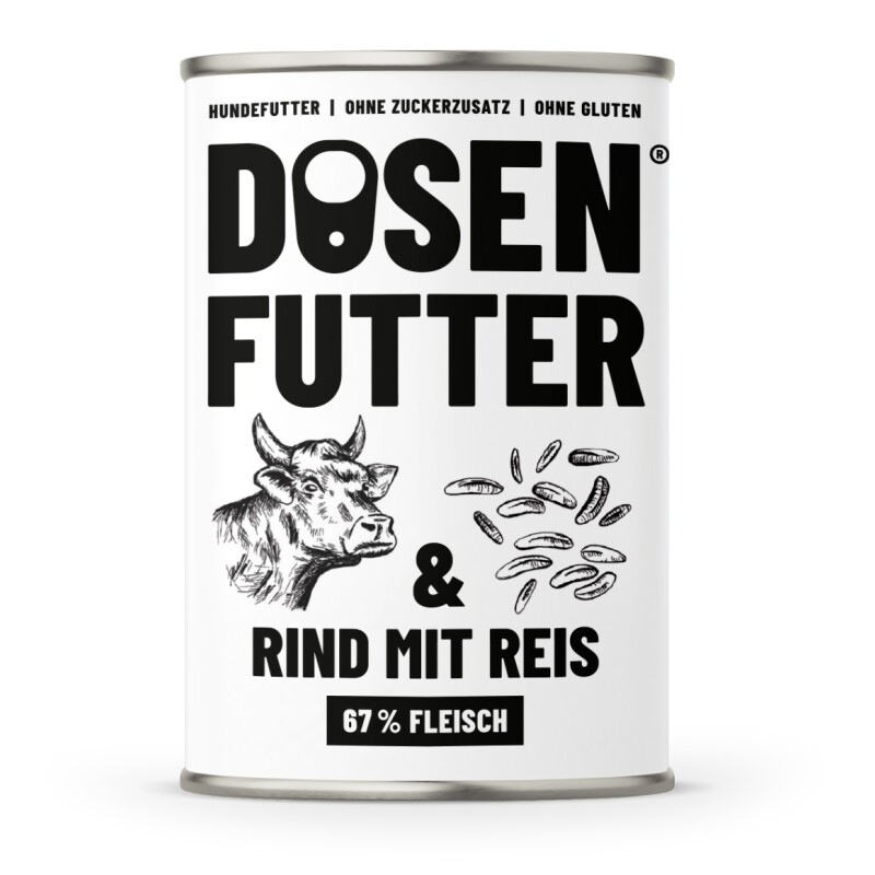SCHNAUZE & CO. 6x400g RIND & REIS
