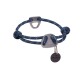 Knot-a-Collar™ Halsband blau M