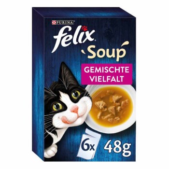 Felix Soup 6x48g Geschmacksvielfalt mit Gemüse