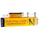 Spritze von Vetiness Durchfallstopp Diarrhoeastop für Haustiere, 60 ml, präsentiert auf einer gelben Box mit einer Hundesilhouette und Produktdetails.