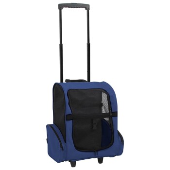 Haustier Trolley blau