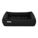 Hundebett schwarz L