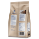 Eine Tüte NutriQM Tastyness² Katzenfutter, die ein Foto einer Katze auf der Vorderseite zeigt, mit detaillierten Zutaten- und Nährwertinformationen auf der Rückseite.