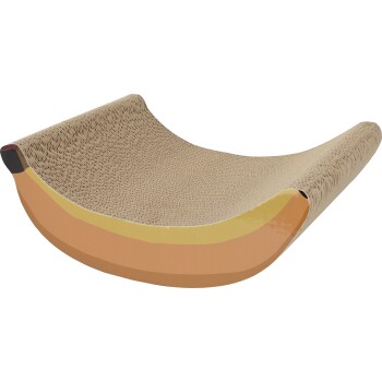 FIT+FUN Fit + Fun Kratzpappe Bananen-Design