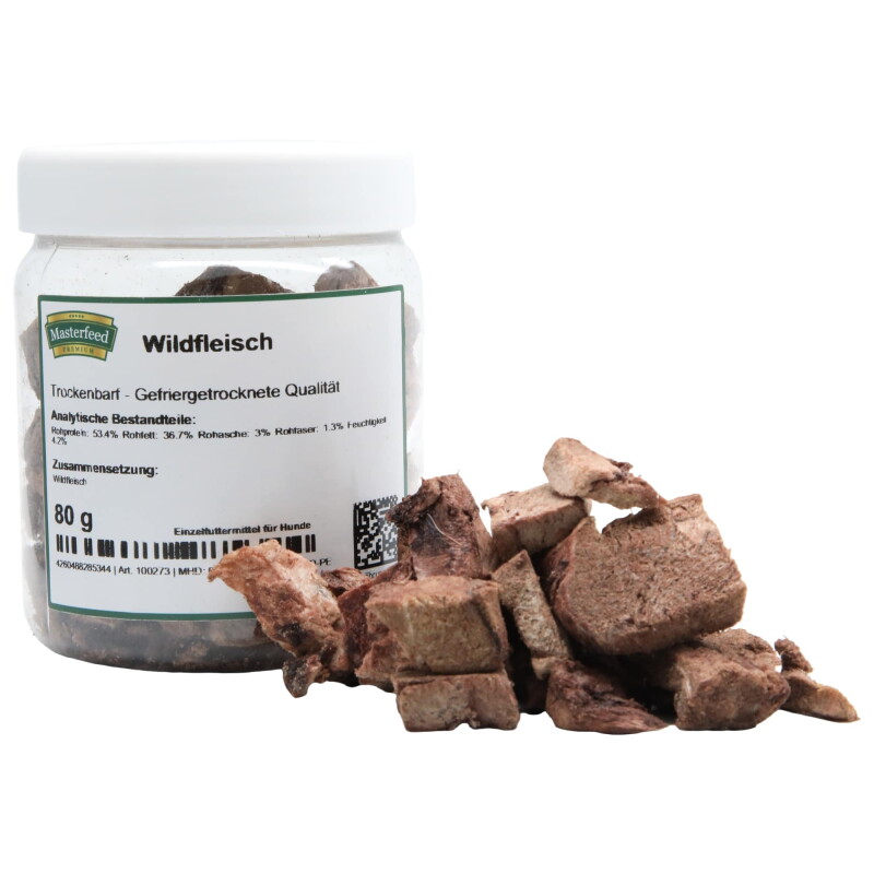 Masterfeed Trockenbarf Wildfleisch 1 kg