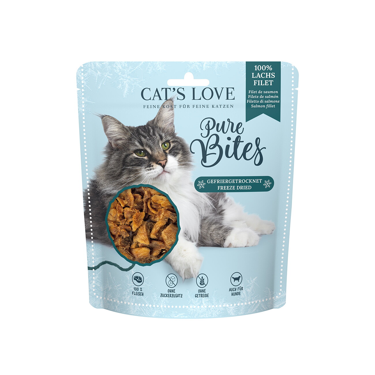 Cat's Love Lachsfilet | 50 G - Bild 2