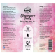 Etikett für Bellfor Shiny Dog Shampoo, mit Inhaltsstoffen wie Olivenöl und Glycerin, Anwendungshinweisen und Ansprüchen auf Vorteile für ein glänzendes Fell.