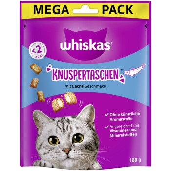 Knuspertaschen Mega Pack 180g Lachs