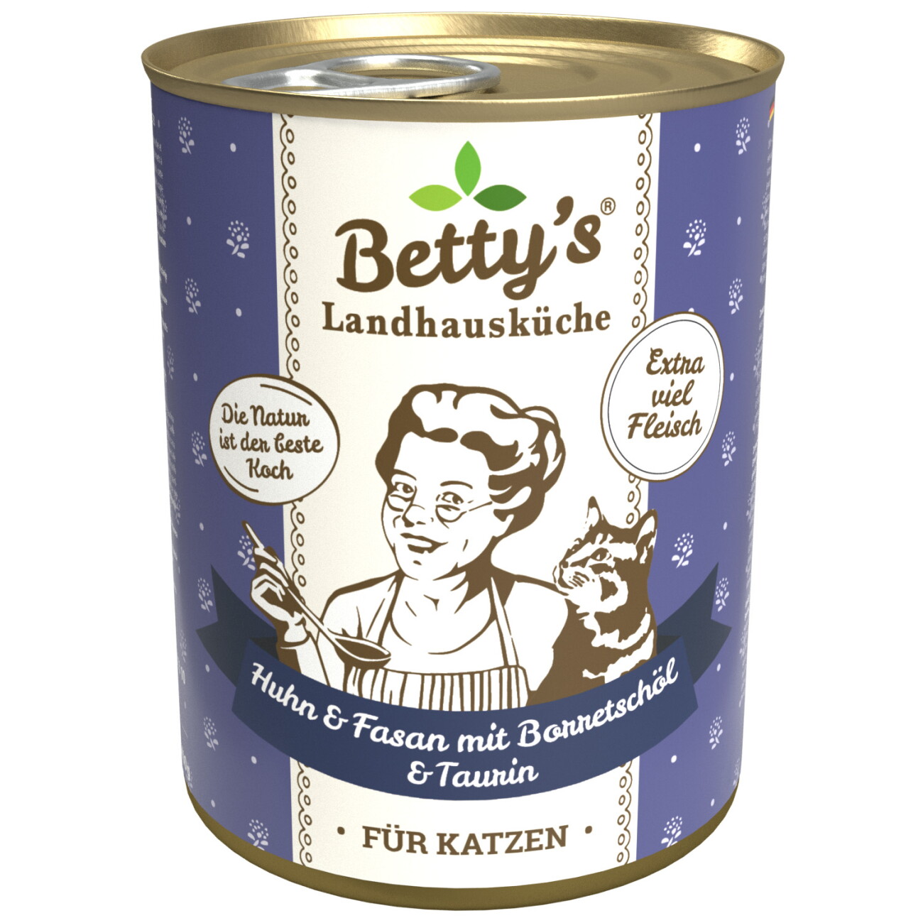 Betty's Landhausküche Huhn & Fasan mit Borretschöl 6x800 g