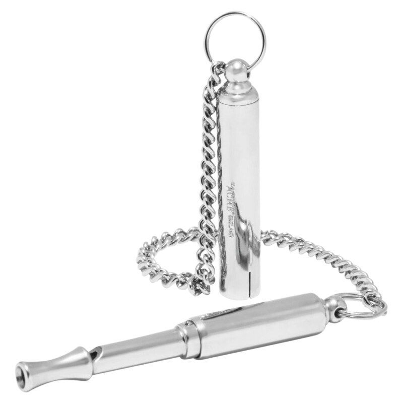 Standard ACME Silent Whistle No. 535 silber/ grau