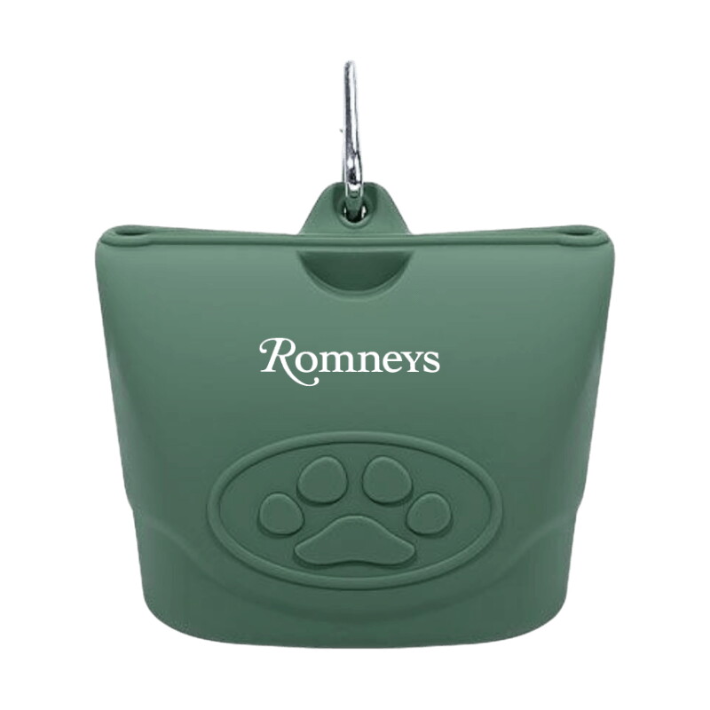ROMNEYS Silikon-Leckerlietasche "Snack & Go"