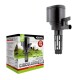 AQUAEL Circulator 500 Aquarienpumpe, die neben ihrer Verpackung präsentiert wird, mit wichtigen Details wie "150L", "4.4W" und "500L/h" Durchflussrate.
