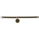 Halsband Aalborg grau 47 cm