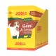 JosiDog Mini Adult Hundefutterpackung mit Rind und Huhn in Sauce, 84 % Fleisch & tierische Nebenerzeugnisse, Premiumqualität.