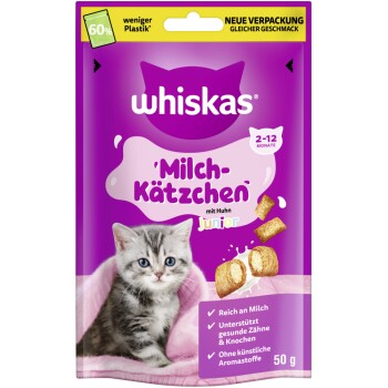 Przekąski, Junior, Mleczne Kocięta, Kurczak 6x50 g