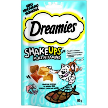 Dreamies ShakeUps 6x55g Seafood Festival
