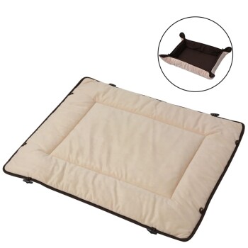 VidaXL Hundebett braun 65 cm, 0 mm, 1 m