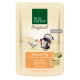 Pochette de nourriture pour animaux de compagnie Real Nature Original pour chiens seniors, avec poulet et dinde, poivron rouge et huile de primevère du soir.