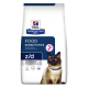 Hill's Prescription Diet z/d Katzenfuttertüte, beschriftet mit "Futtermittelunverträglichkeiten", mit einem Siamkatzenbild und dem Text "Vom Tierarzt empfohlen."