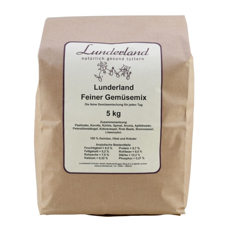 Lunderland Feiner Gemüsemix 5 kg