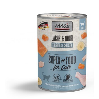 Nassfutter Katze Adult Lachs & Hühnchen 24x400 g