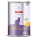 Husse Original Katzenfutterdose — URINARY Huhn, mit Cranberries angereichert, violette Katzensilhouette, 400 g