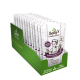 Betty's Landhausküche Katzenfutterbeutel in einer grünen Box, mit den Aufschriften "Mono-Protein" und "Extra viel Fleisch".