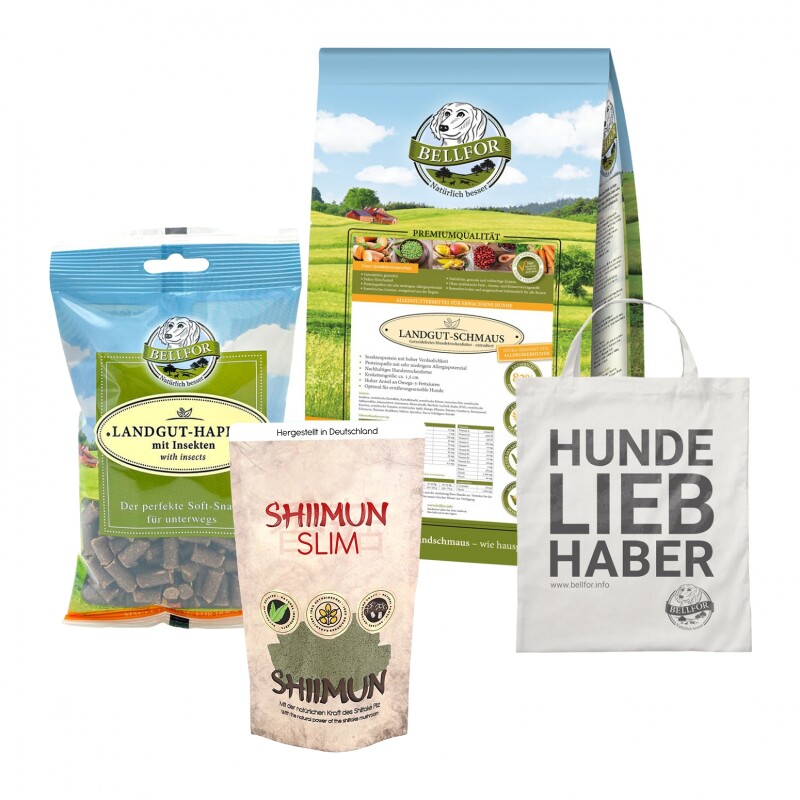 Bellfor Futterset für mittelgroße, ernährungssensible Hunderassen 2,750 g