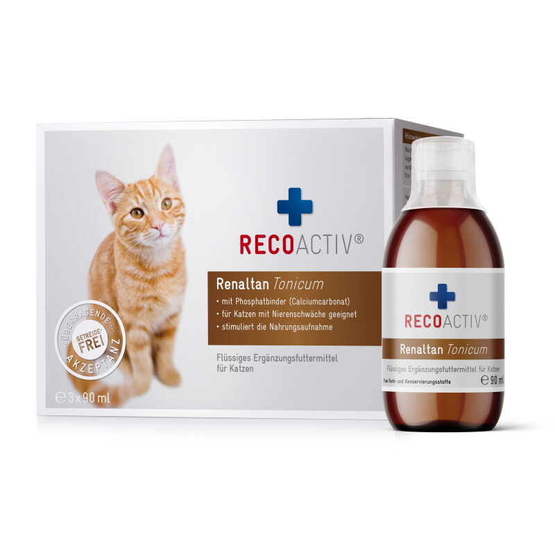 RECOACTIV Renaltan, Phosphatbinder, 3 x 90 ml