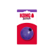 Emballage du jouet KONG Active : balle violette texturée sur carte rouge avec le logo «KONG Active».