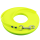 bio-leine ab 35 kg Biothane Schleppleine neon gelb 5 m