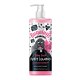 Rosa Pumpflasche Bugalugs Puparazzi Baby Fresh Welpenshampoo mit Cartoon-Hund, der Aufschrift 'Sanfte, niedrigschäumende Formel' und 500-ml-Angabe.