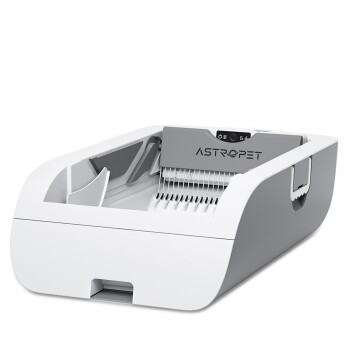 Helios Series smarte Katzentoilette weiß